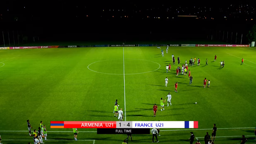 foet247europa's tweet photo. FT Armenia 1 France 4 #ARMFRA #U21EURO https://t.co/YL2qE6Ye2p