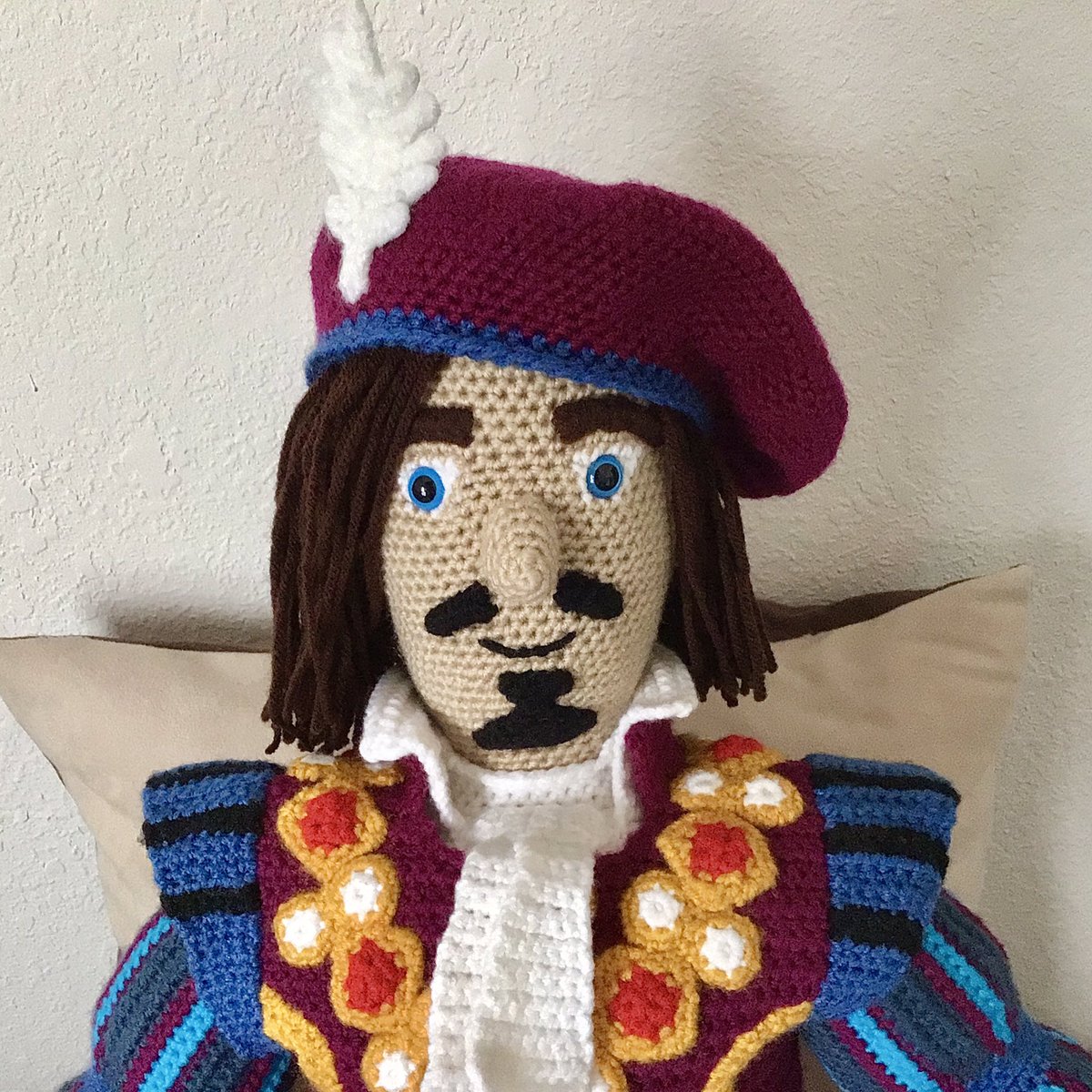 JBcrochetwizard's tweet photo. ✨More details✨ #witcherdandelion #jaskier https://t.co/uyOQ9mJOMa