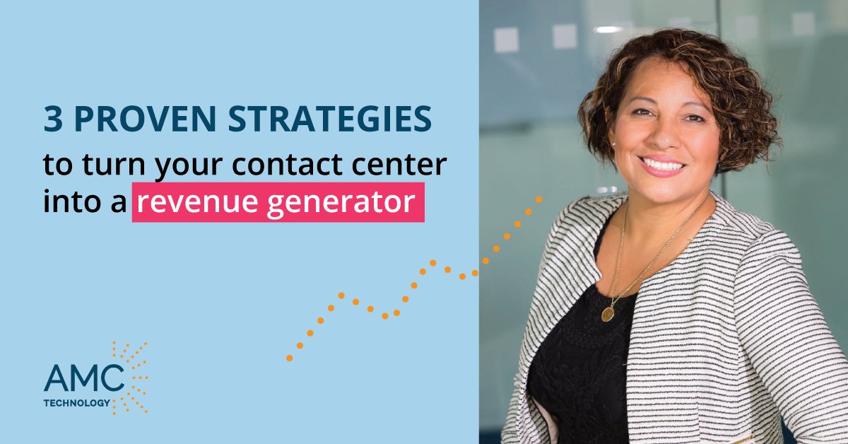 Senior business leaders are realizing with a few changes in their overall strategy, they can turn the contact center into a hidden revenue generator. We've got some strategies for you! bit.ly/3thX86f

#contactcenter #cx #cxstrategy #revenuedriver #blog