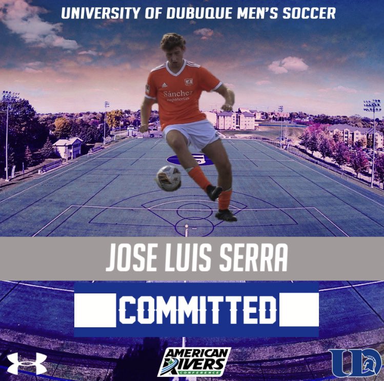 Jose Luis Sarra is officially a Spartan ✍️

The University of Dubuque Men’s Soccer program is happy to announce Jose Luis Sarra as a member of our 2022 recruiting class ⚔️

Jose is a defender from Benicàssim, Spain that plays for Primer Toque CF. 

Welcome Jose!