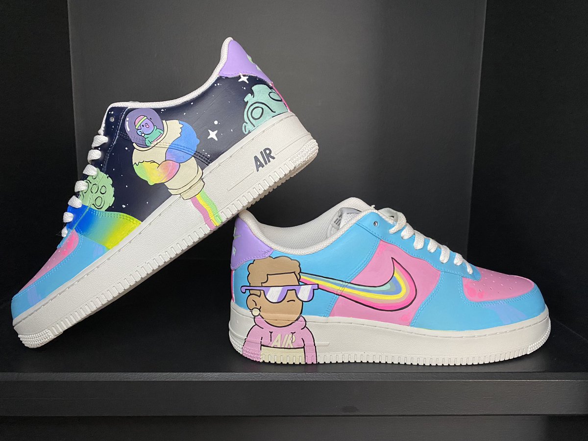 Sonz1_'s tweet photo. @Cherryd_1 & I had fun creating these @doodles shoes for @tinooo27 .
#Doodles #Wearetgedoodles #spacedoodles #Sonz1 -#cherryd https://t.co/awPmZdXGpR
