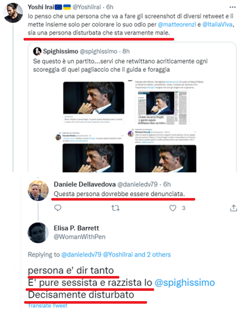 spighissimo's tweet photo. Quindi sono disturbato, sono sessista, razzista e dovrei essere denunciato...

Non è che forse ho ragione? 😉

P.S. Dicessi ad Elisa un decimo di quello che lei dice a me avrei il Me Too attaccato ai coglioni da un pezzo https://t.co/JnB0g9oGVs