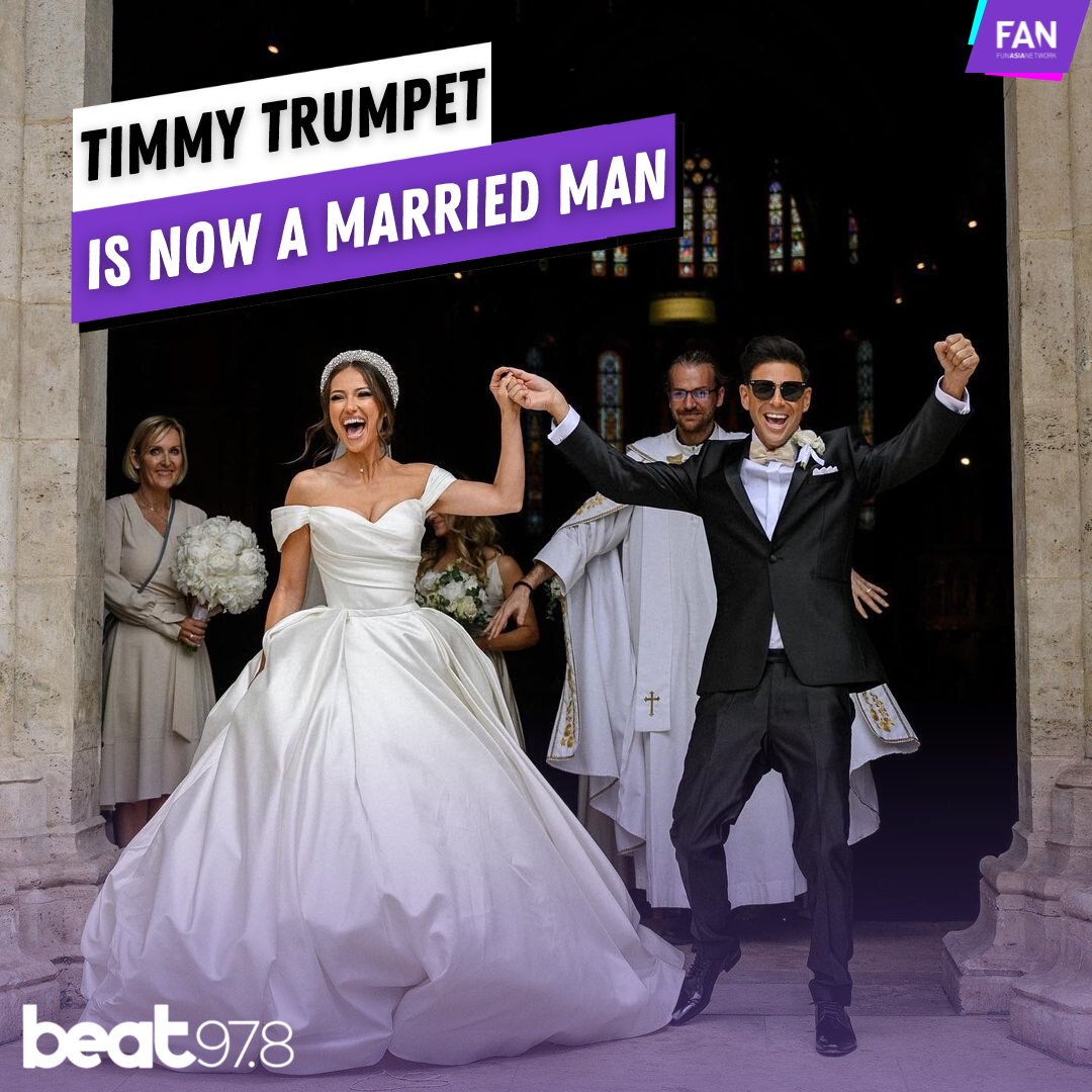 beatuae's tweet photo. Congratulations to the newlyweds @timmytrumpet &amp; Anett Tomcsanyi

On 14 July back in 2020, the superstar DJ proposed to his then girlfriend through a massive livestream 

#timmytrumpet #djmag #wedding #edm https://t.co/Y3Ferwz4Si