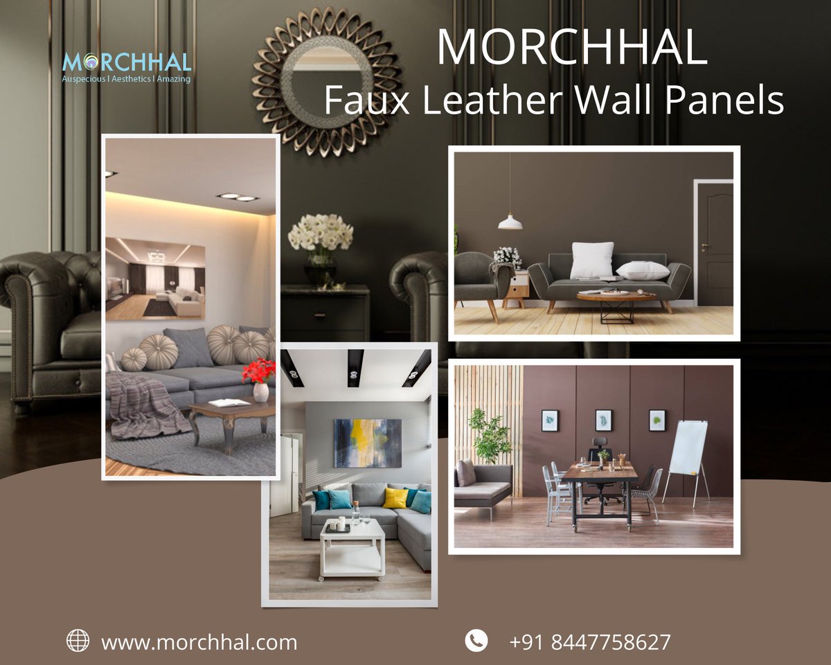 MorchhalPanel's tweet photo. A Moments Of Best Creation With Morchhal Faux Leather Wall Panels.

Talk To Us: 8447758627
Write On Mail: info@morchhal.com
Visit: https://t.co/HdF945U5HY
.
.
#wallpanels #interiordesign #interior #homedecor #walldecor #design #wallpanel #wallpaper #construction #wandpanelen https://t.co/YThV4JsSKb