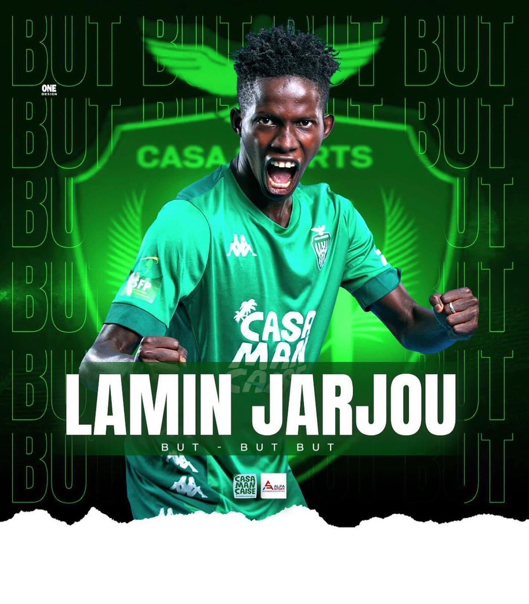🔁 Ligue 1 (25e J)
👏 Teungueth 0-1 Casa Sports 
🕦 65´

Il attaque, il slalome et il frappe pour marquer : Lamine Diadhiou. Après avoir réceptionné la passe, il a fixé la defense pour se jouer des deux premiers avant de placer sa frappe au sol sur le poteau droit #WatoSita