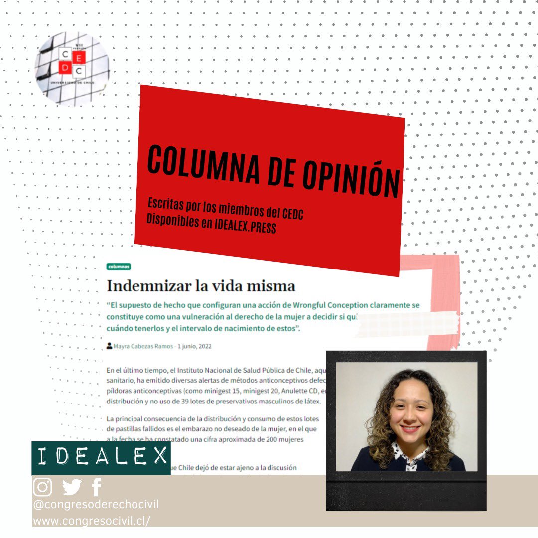 CongresoCivil's tweet photo. [1/3] [🚨 Columnas de opinión en https://t.co/baKiGaITNk 🚨]

Lee nuestras columnas de opinión 🗣️💭 publicadas mensualmente en el sitio web de https://t.co/baKiGaITNk

IDEALEX PRESS es un sitio web formado por un equipo de abogados, periodistas, audiovisuales y consultores… https://t.co/ktnKC7BjAB