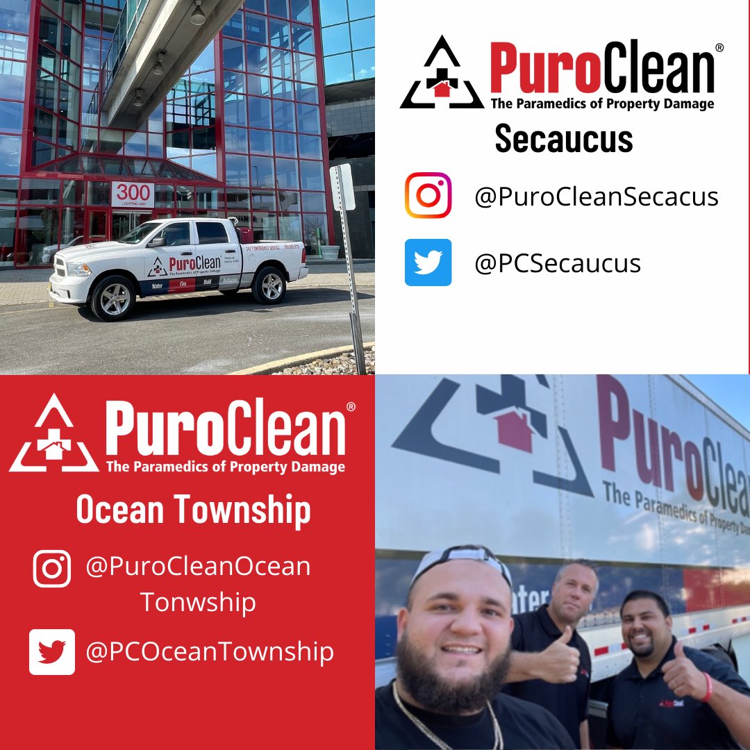 PCHoboken's tweet photo. Did you know that we are expanding into new territories in New Jersey? What are you waiting for? Follow us on our new Instagram platforms. PuroClean is always on the move to help our community. #purocleansecaucus #purocleanoceantownship #newjersey #firedamage https://t.co/6jr6WtRsWD
