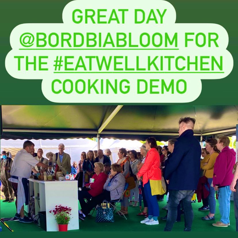A great weekend was had at <a href="/BordBiaBloom/">Bloom</a> showcasing some of the best of #LimerickProduce in the #EatWellKitchen met some great people at every demo