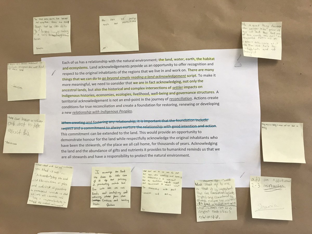 An Indigenous Learning Walk!  Celebrating teacher learning at Lucy Maud Montgomery. The power of sharing instructional practices with one another. <a href="/pcampbell23/">Paula Campbell</a> <a href="/LC3_TDSB/">TDSB LC3</a> <a href="/ghumanh2o/">⭕️</a>