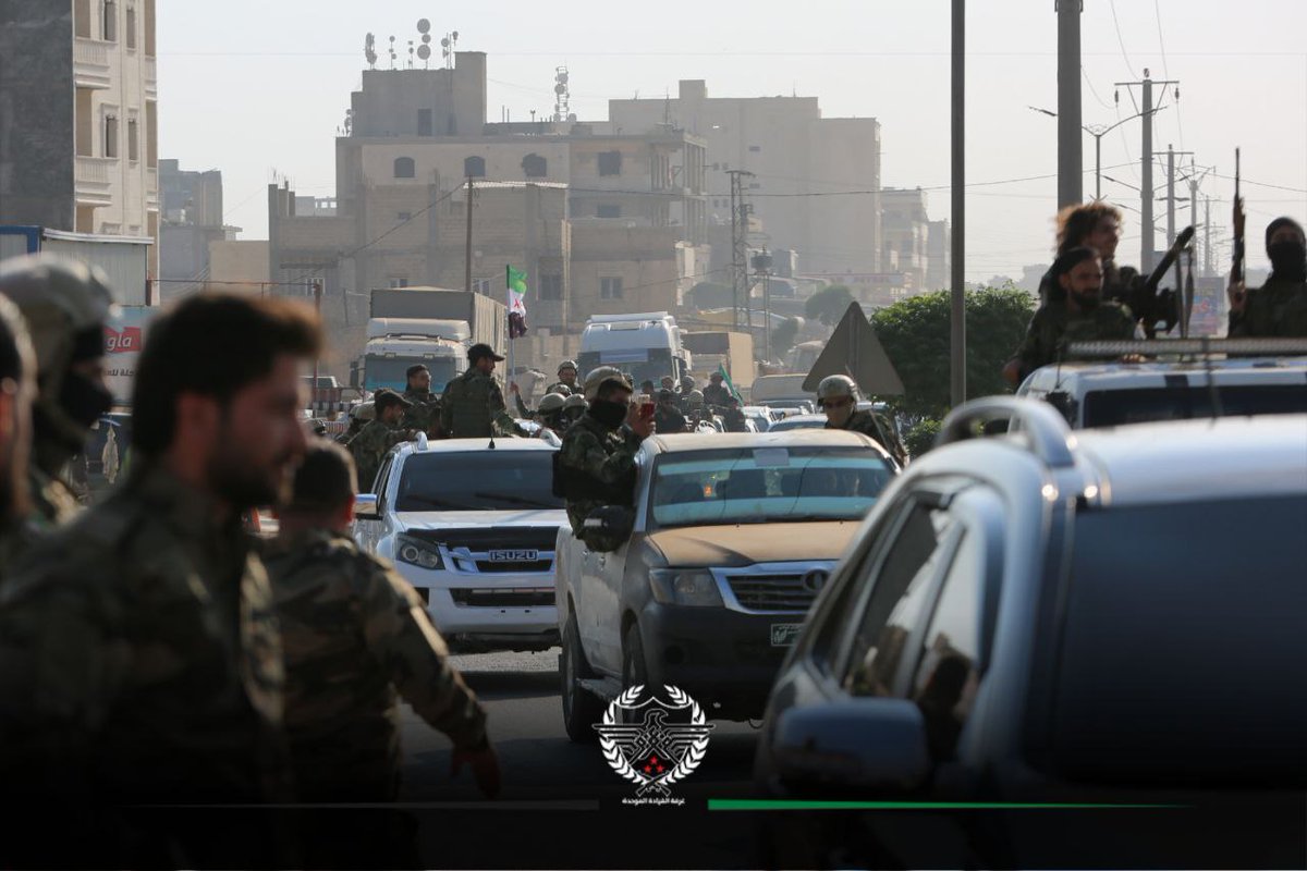 UniLeadership's tweet photo. #غرفة_القيادة_الموحدة
#عزم

قوّات غرفة القيادة الموحدة-عزم ترفع الجاهزية العسكريّة استعداداً للمعارك المرتقبة ضد عصابات "قسد" الإرهابية بريف حلب الشمالي. https://t.co/rdcSTsxs3U