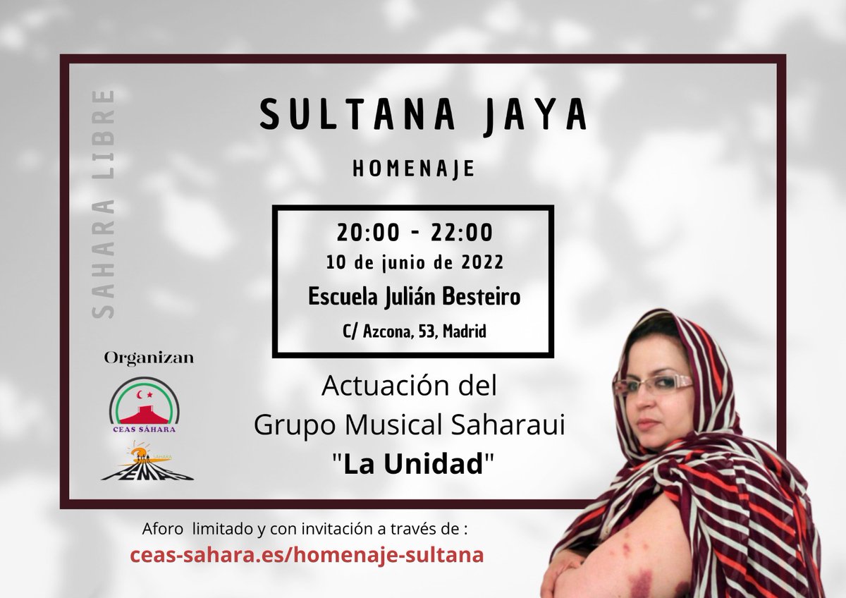 abdulahfpe's tweet photo. SE EQUIVOCAN aquellos que piensan que el pueblo saharaui va a ser víctima del paso del tiempo. La naturaleza de este pueblo, su dignidad y la voluntad del movimiento de solidaridad son la mejor prueba de que los y las Saharauis no se rendirán NUNCA.

https://t.co/6Yj5ffudmU https://t.co/9X67I9WcGp