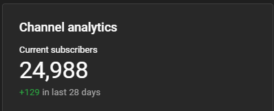 😀On y est presque!! Bient&ocirc;t 25000 abonn&eacute;s sur ma chaine #ASMR Fran&ccedil;ais Qu&eacute;bec!!  Abonne-toi et aidons<a href="/tag/asmr"class="tags"><span>#asmr</span></a>