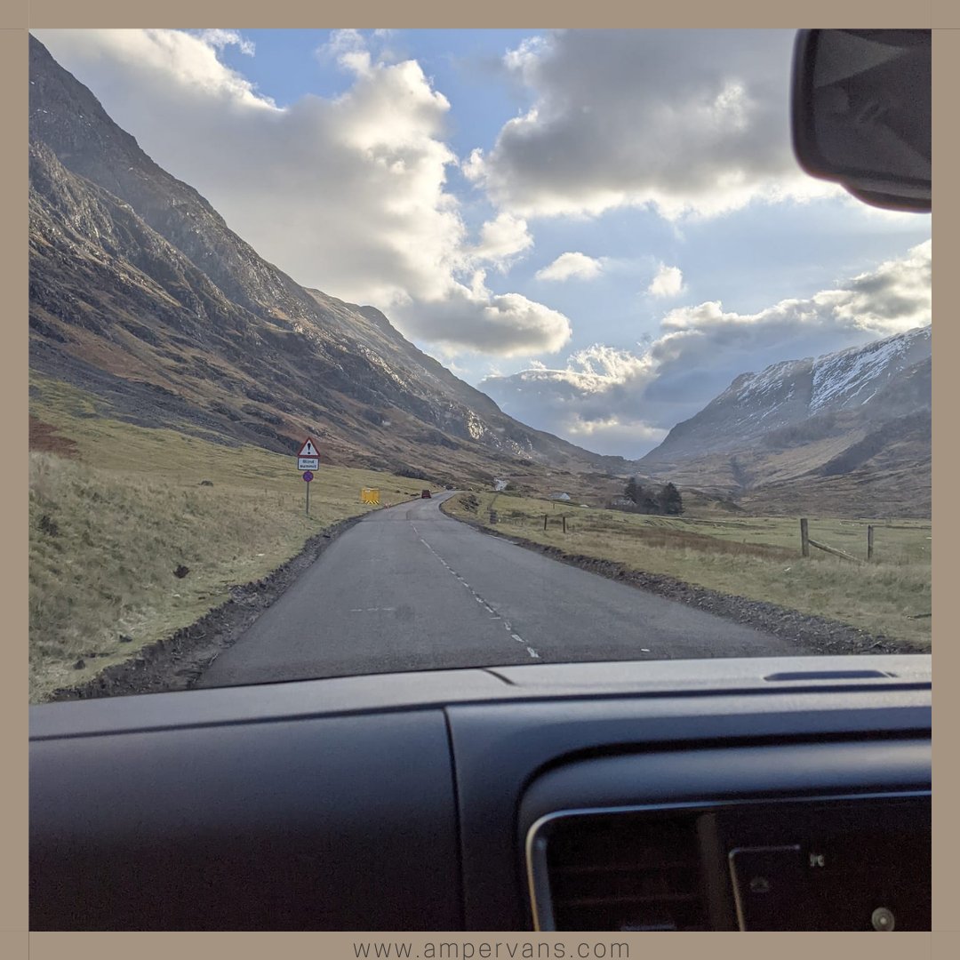 Window gazing at beautiful #Scotland: ampervans.com

#EV #Electric #eco #hire #travel #camper #travel #vanlife #Holidays #campervan  #sustainable #electricvehicles #staycation #solotravel #family