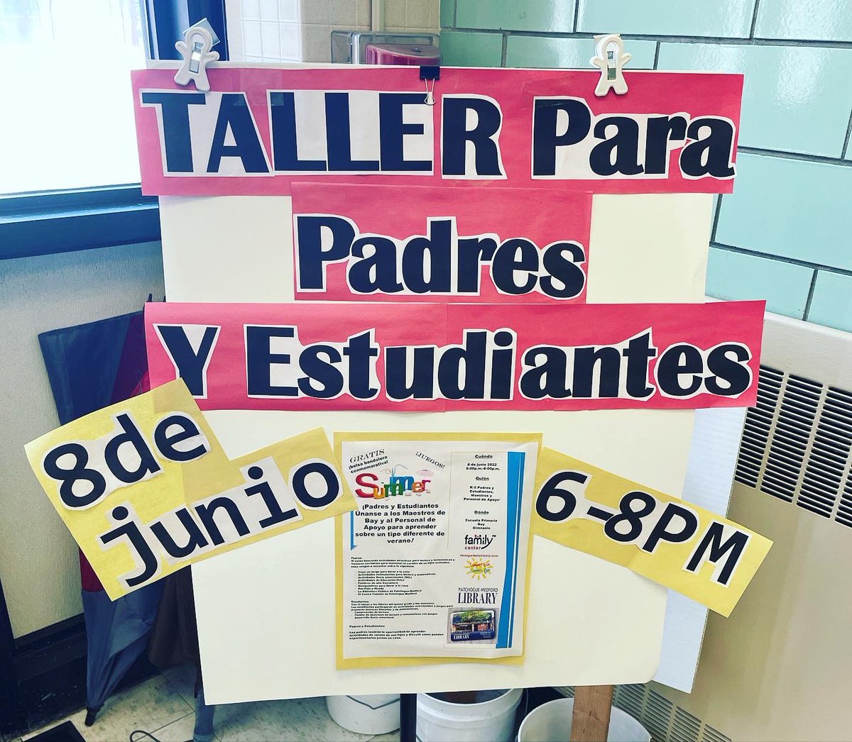 BayElementary's tweet image. Join us this Wednesday! 📢 Free bag for all!!!