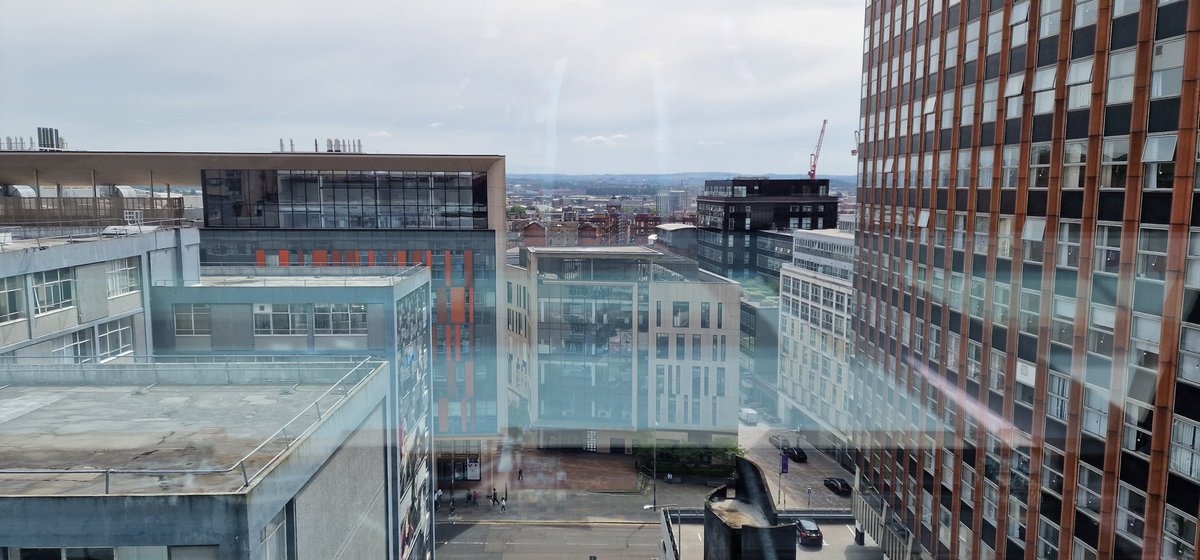 View from the new space for the @UniStrathclyde Doctoral School #strathPhD #strathEdD (Teaching & Learning Centre)
