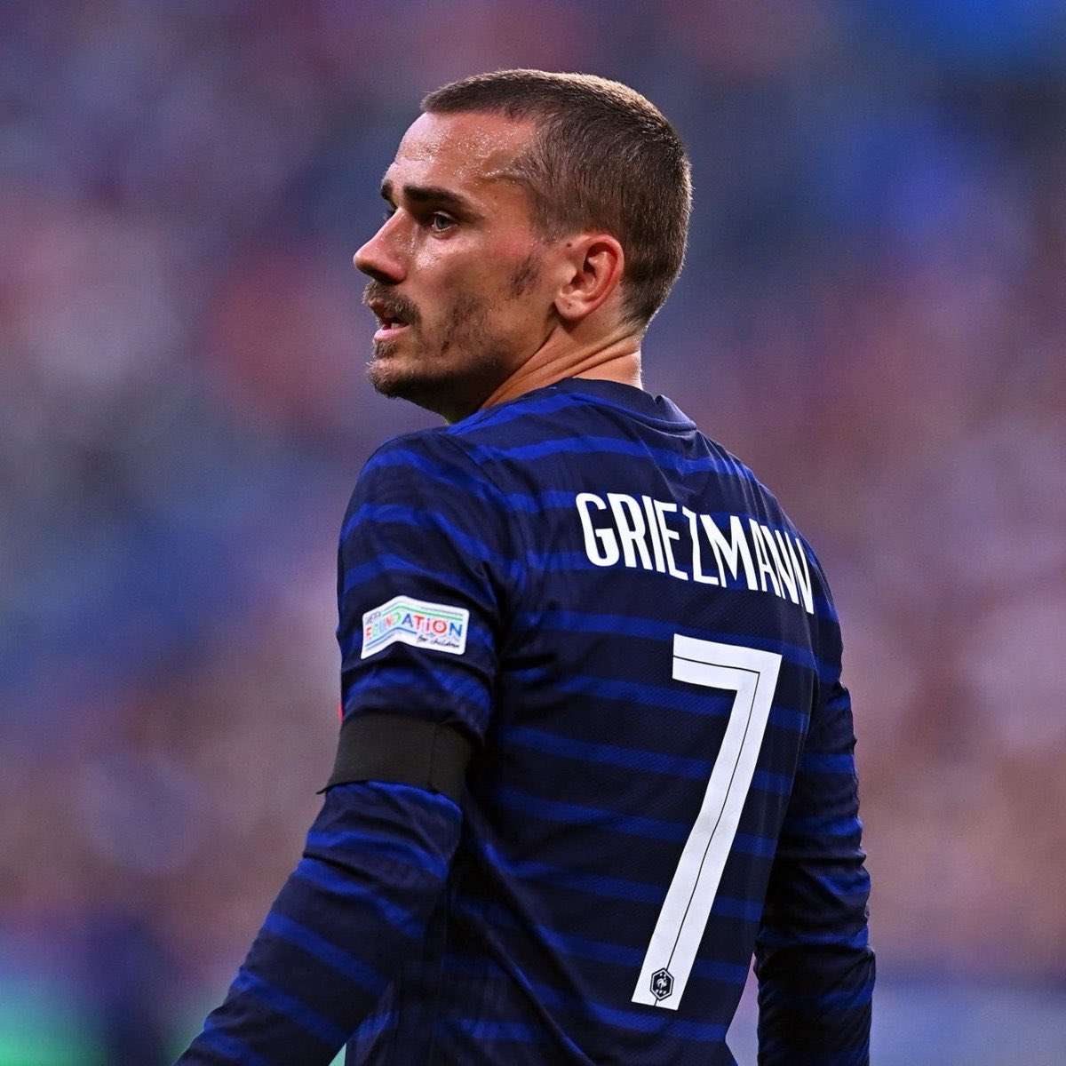 France will start an official match without Antoine Griezmann on the pitch for the first time since June 15, 2016 against Albania 😳