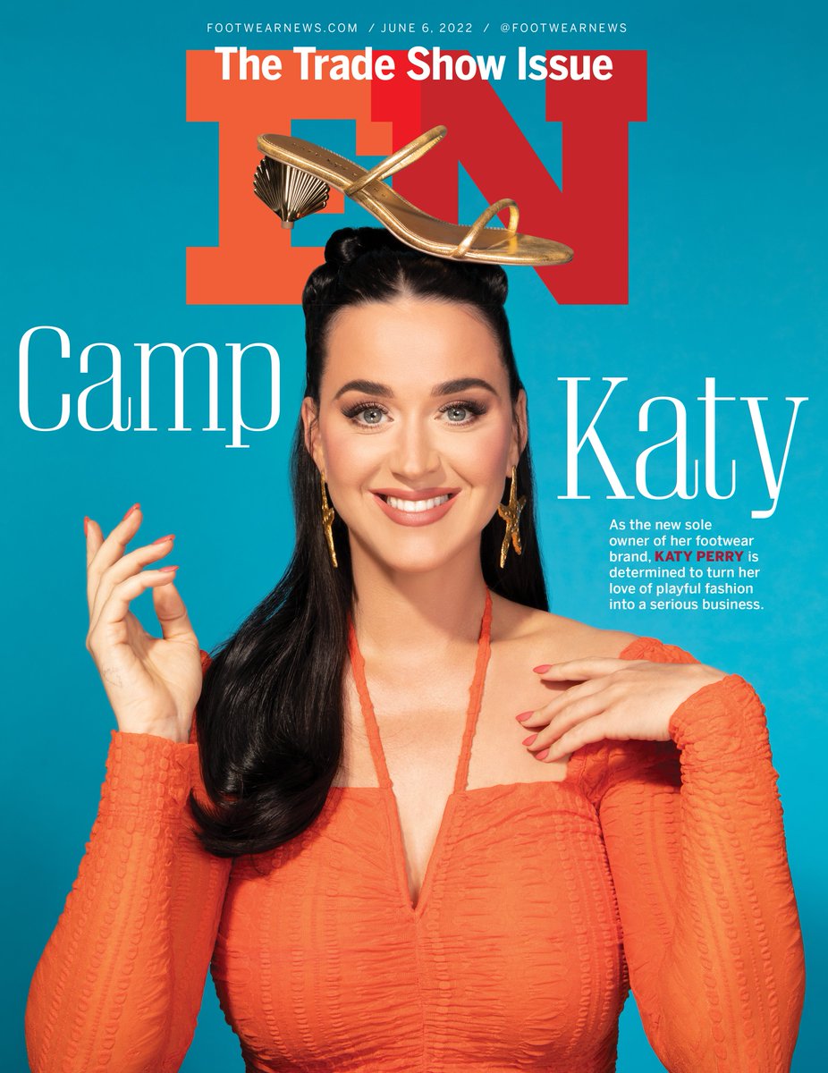 Katy Perry Is Her Own Boss Now — Perry covers the June issue of @FootwearNews discussing how her fashion legacy will define her footwear brand’s next chapter. Follow the link to read the full cover story‼️👡✨ footwearnews.com/2022/fashion/c…