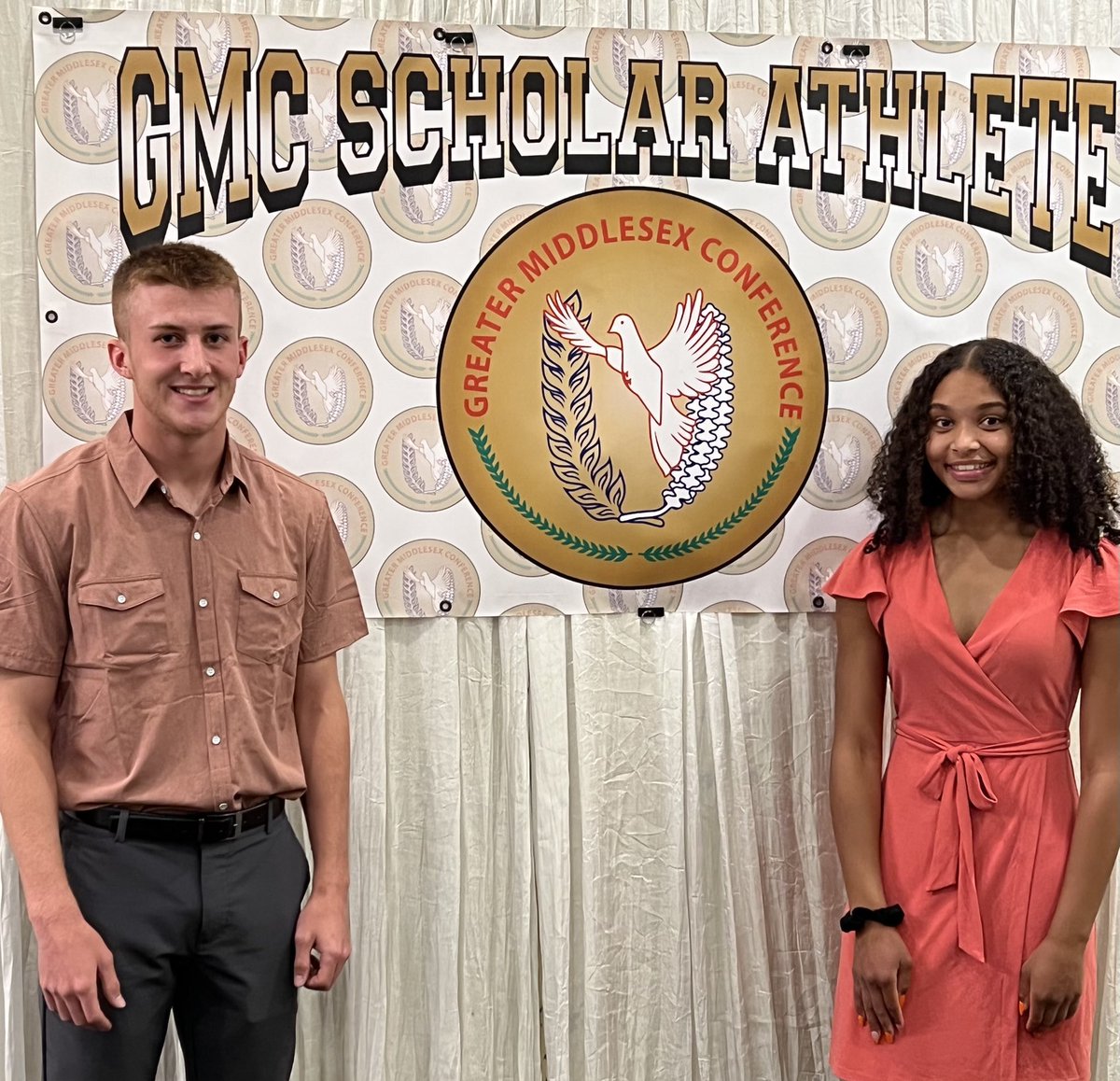 Congratulations to Sarai Adams, Tyler Balent, and their familes for them being honored as the GMC Scholar Athletes for South Plainfield.<a href="/SPHSPrincipal/">South Plainfield HS</a>