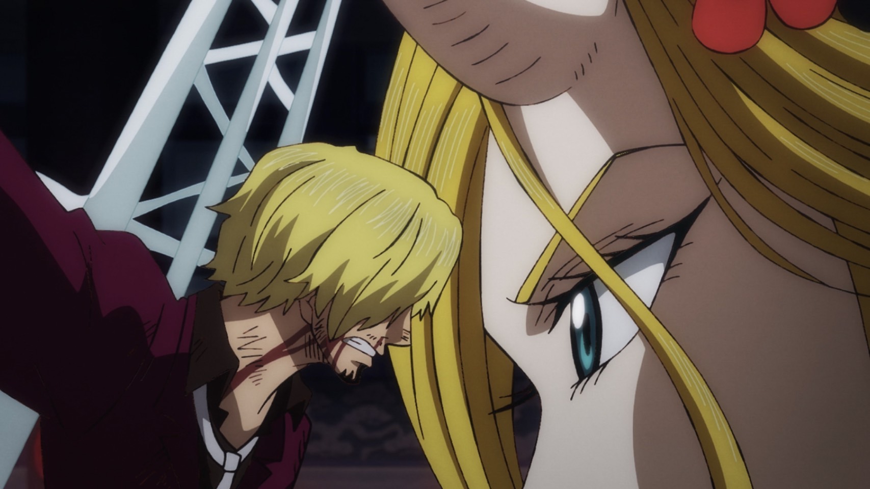 Toei Animation on X: Sanji is tortured by Black Maria until he turns over  one of his crewmates. After much distress, he makes a surprising move.  🕸️🕸️🕸️ #OnePiece (ep. 1020) is streaming