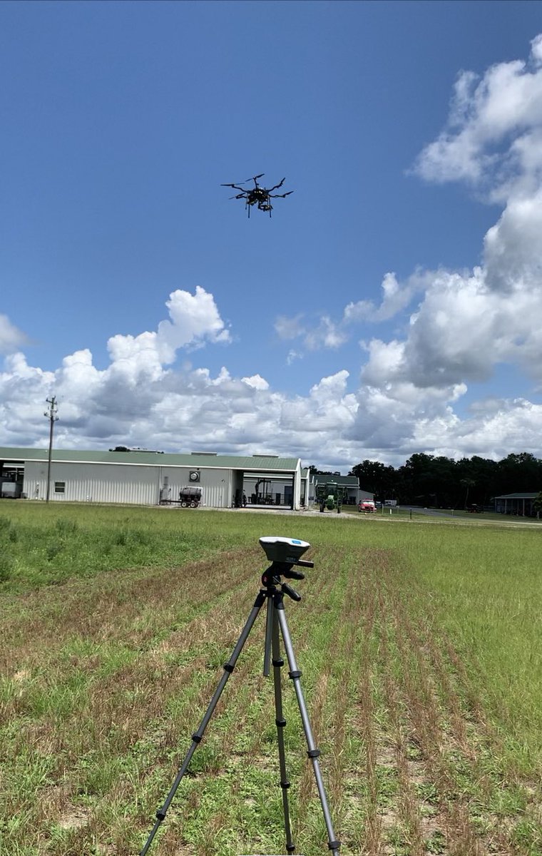 anju_biswas's tweet photo. Our @ForageBreeding first flight (trial) for @AG2PI funded project on airborne imagery went well. I hope the actual flight will be fun! Can’t wait to see the output soon! Thanks @aditya_arch and Ayush for providing necessary help.
#hyperspectral_imagery
#phenomics 
#plantbreeding https://t.co/5jOI6BmqJt