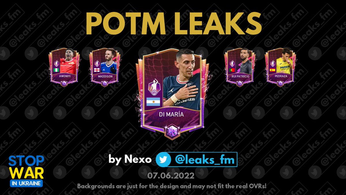 NEW #FIFAMobile LEAKS for Player of the Month
