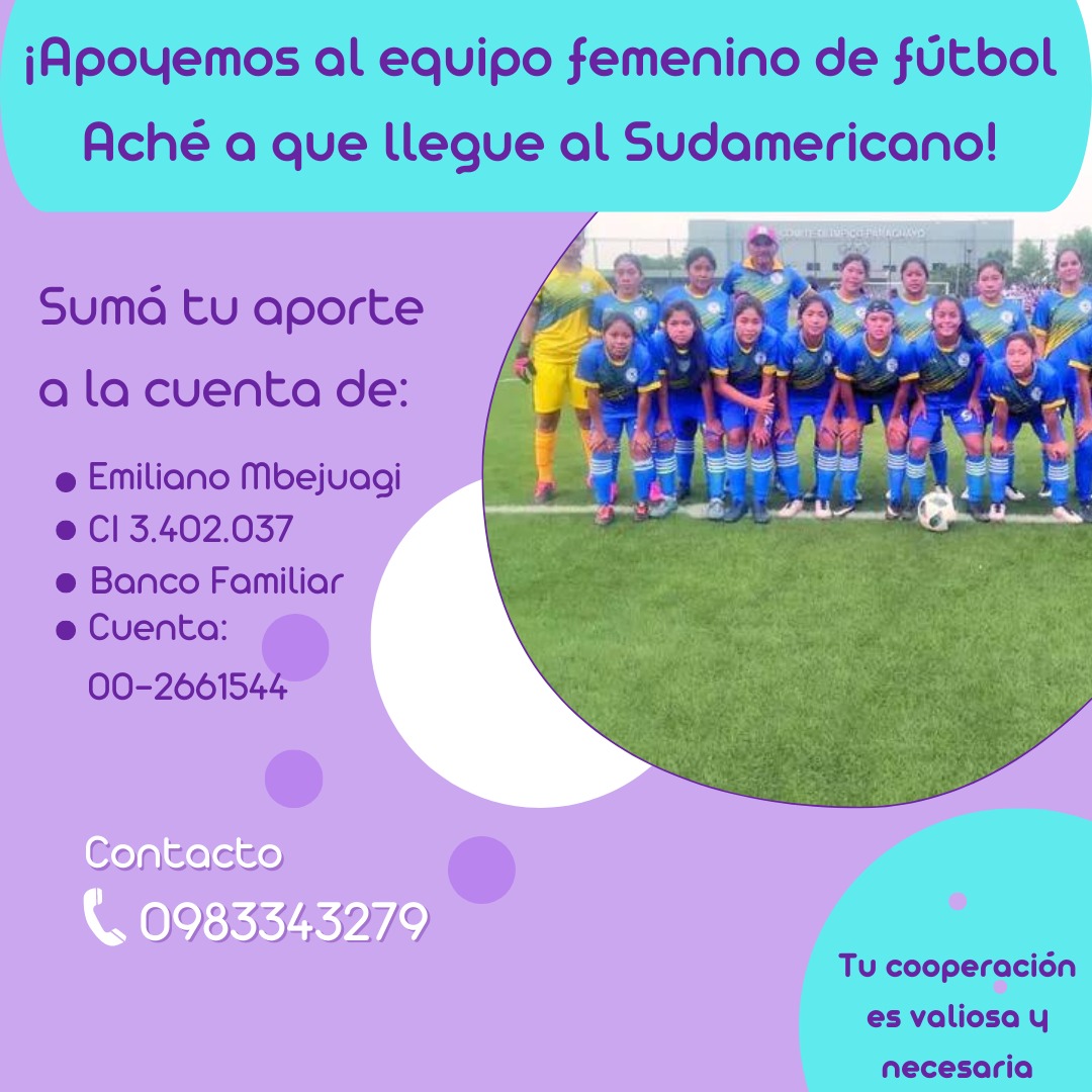 pupirivarola's tweet photo. Son 18 chicas. Nuestras campeonas aché necesitan las taquillas! https://t.co/GVW1fAdicg