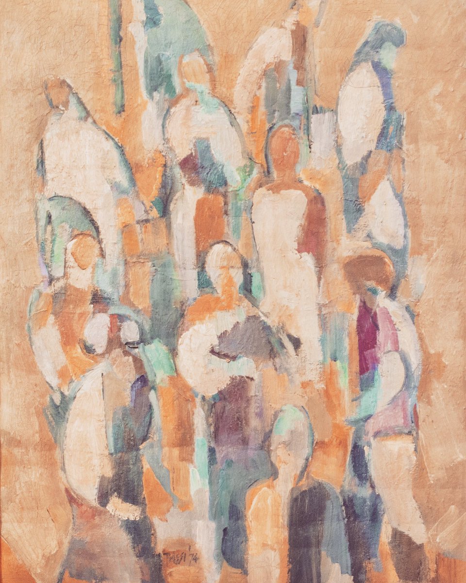 «Many faces, no identity», E. Bassi.

🎨 Oil on canvas.

🛥 Coming soon on TFG Project on #opensea 

👀 In the meanwhile, check out all our #NFTs : opensea.io/TFG_Project

#art #contemporaryart #oilpainting #NFTProject #OpenSeaCollection #NFTMarketplace #tfgp