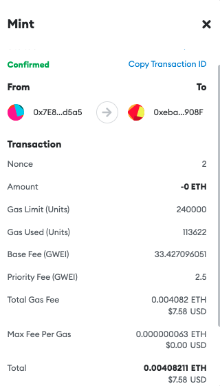 djaktivist's tweet photo. @WAAAD_NFT Grabbed my 2 #FreeNFT's $7.58 in gas!
Thank you for a great optimised contract! https://t.co/rm5rlpl16r