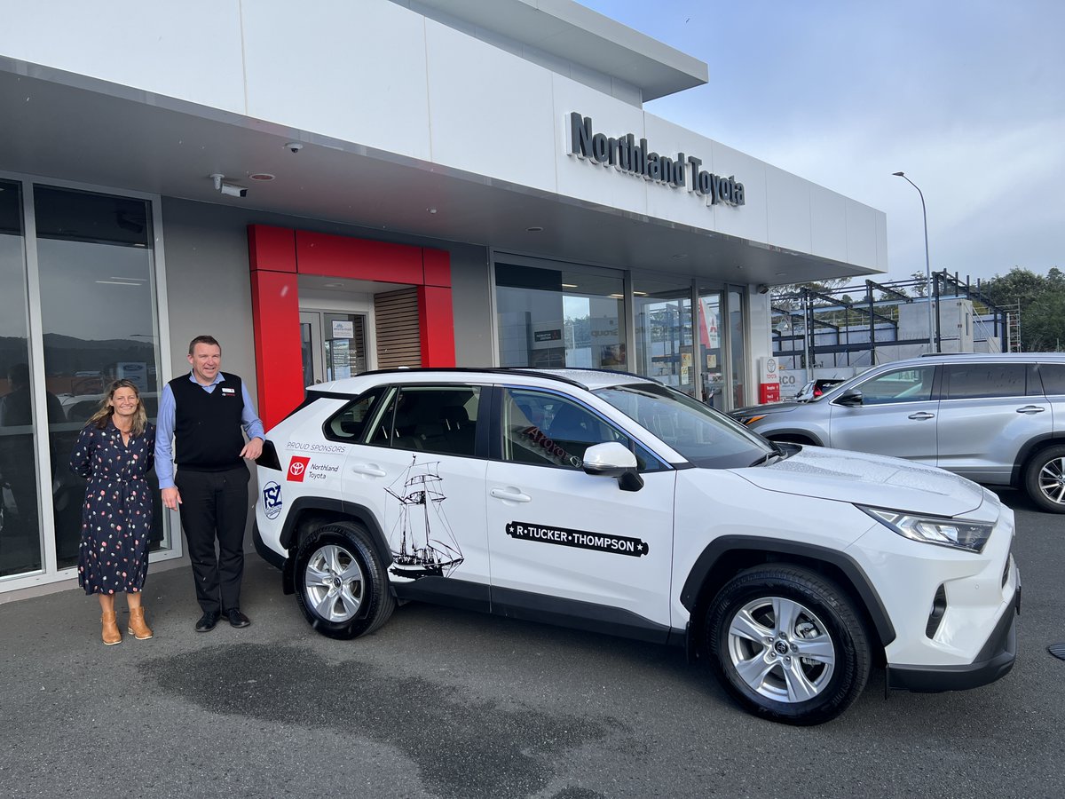 Northland Toyota has kindly sponsored a car for our team. This is a huge help and will make it much easier for us to get around and ready for our voyages. Thank you Northland Toyota for the sponsorship and Fast Signz for the signage. 
#sponsorship #nonforprofit #toyota #RAV4