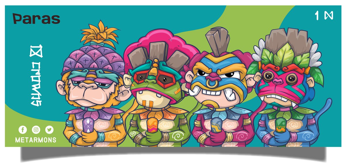 Metarmons's tweet image. Journey to the stars in the jungle. Meet many wild monkeys Excellent melee combat skills Will this villainy lead to the Monkey King of the Universe? Please continue to follow.
🐵👑✊✌️🤚🙏
paras.id/publication/ne…

@ParasHQ
 #NEAR #NEARcollector #NFTCommunity #NFTs