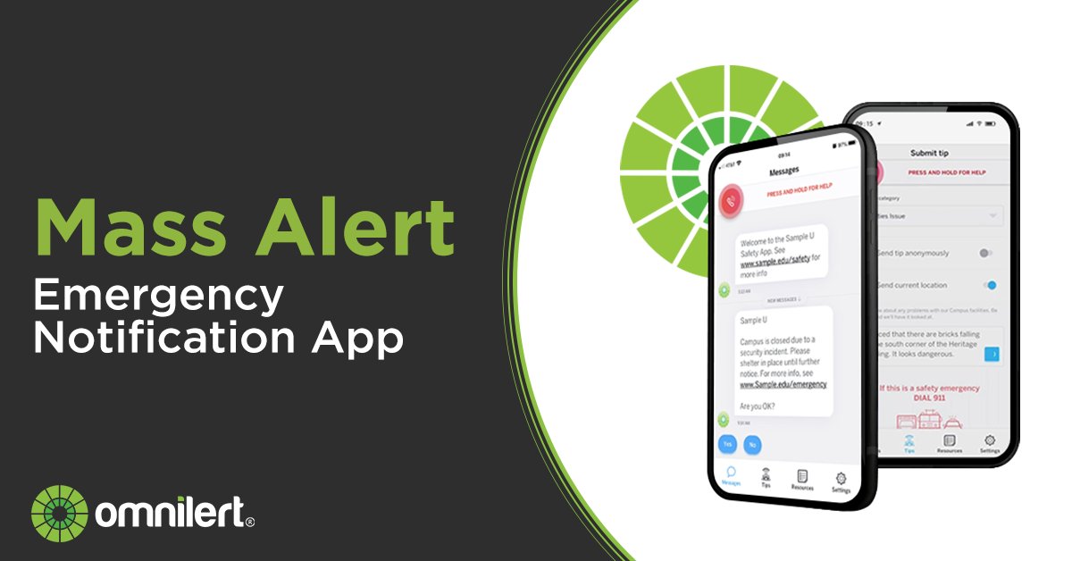 omnilert's tweet photo. Studies show that less than 10% of users actually download a mobile safety app. So, how do you reach everybody during an #emergency? Omnilert has a way to overcome the user adoption gap. Watch our demo to learn more: https://t.co/ClCwkkGrWv #MassNotifications #PublicSafety https://t.co/TbE13G91Mq