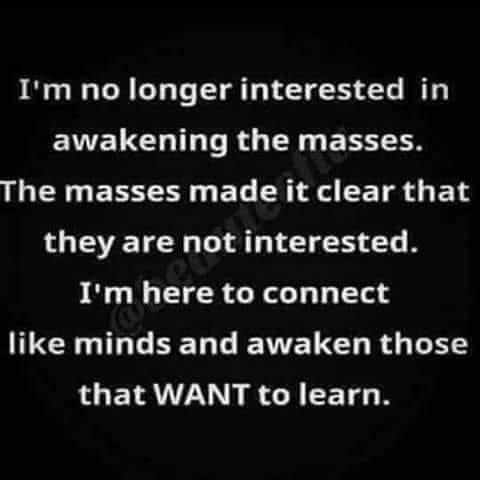 ProjectTabs's tweet photo. We get to a point where we are tired of banging our heads trying to wake up the masses. One of the reasons I started aTwitter page is to connect with those who are awakened so we can unite and begin to rebuild what has been destroyed. #StayTuned #ComingSoon #ProjectTABS https://t.co/HivxXhgg3O