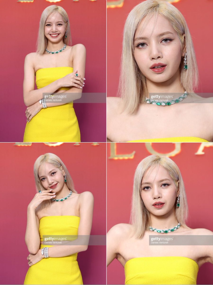 spinorbinmusic's tweet photo. BLACKPINK’s LISA looking stunning at the BVLGARI’s Eden The Garden of Wonders Event. 🔥 https://t.co/eKmBeWQ5OI