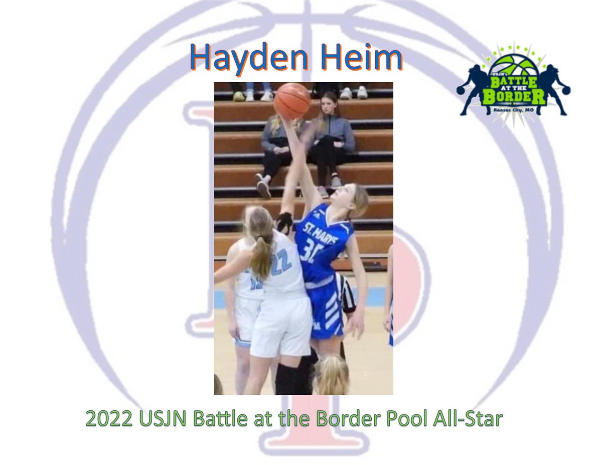 CONGRATS to the LP’s named <a href="/USJN/">USJN</a> Battle at the Border pool all-stars. 

2023 Guard Mariah Jeter-Parrot
2024 Guard Jorjia Kitselman
2025 Guard/Forward Hayden Heim(<a href="/HaydenHeim23/">Hayden Heim</a>)

#GetBetterEveryDay #TheLPSisterhood🔴🔵
