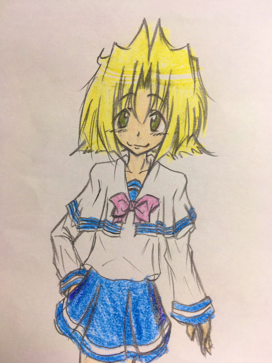 おはようございます☀

#オリキャラ
#イラスト
#うちの子
#ヒロイン
#ロボット
#鈴 
