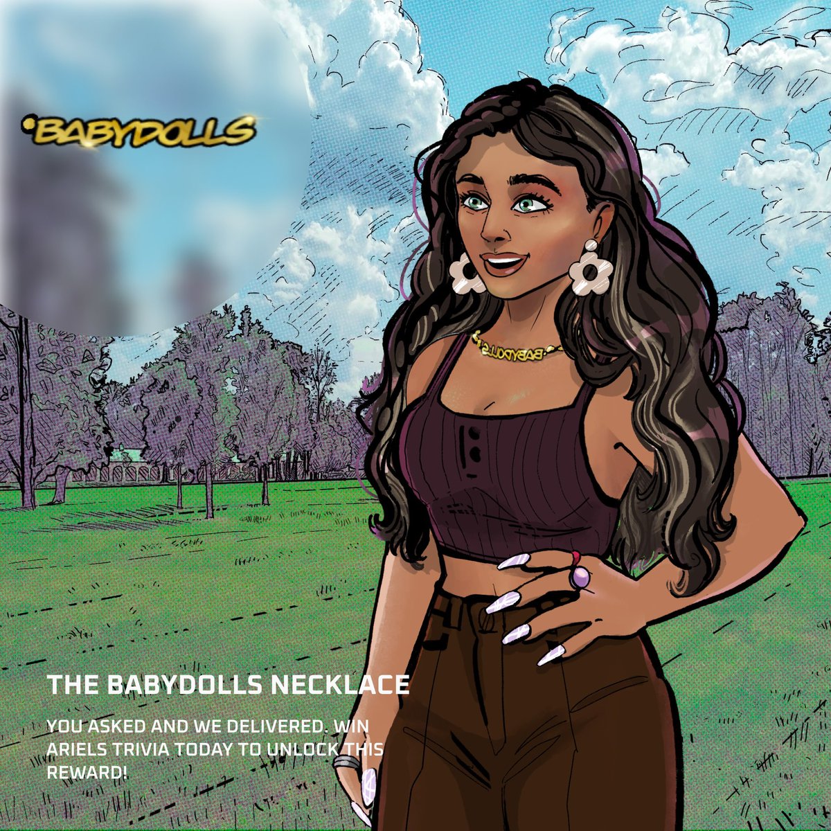 You asked and we delivered. Win <a href="/BabyAriel/">ariel rebecca</a> trivia today to unlock this reward!