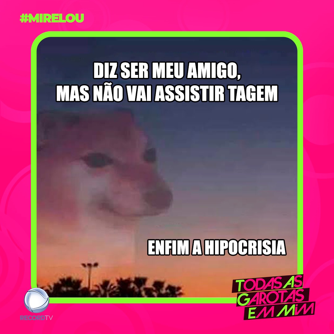 LeaneNeto's tweet photo. Tá de brincadeira mesmo 🤨#MIRELOU
#EstreiaTagem https://t.co/mFHLMl2o7M