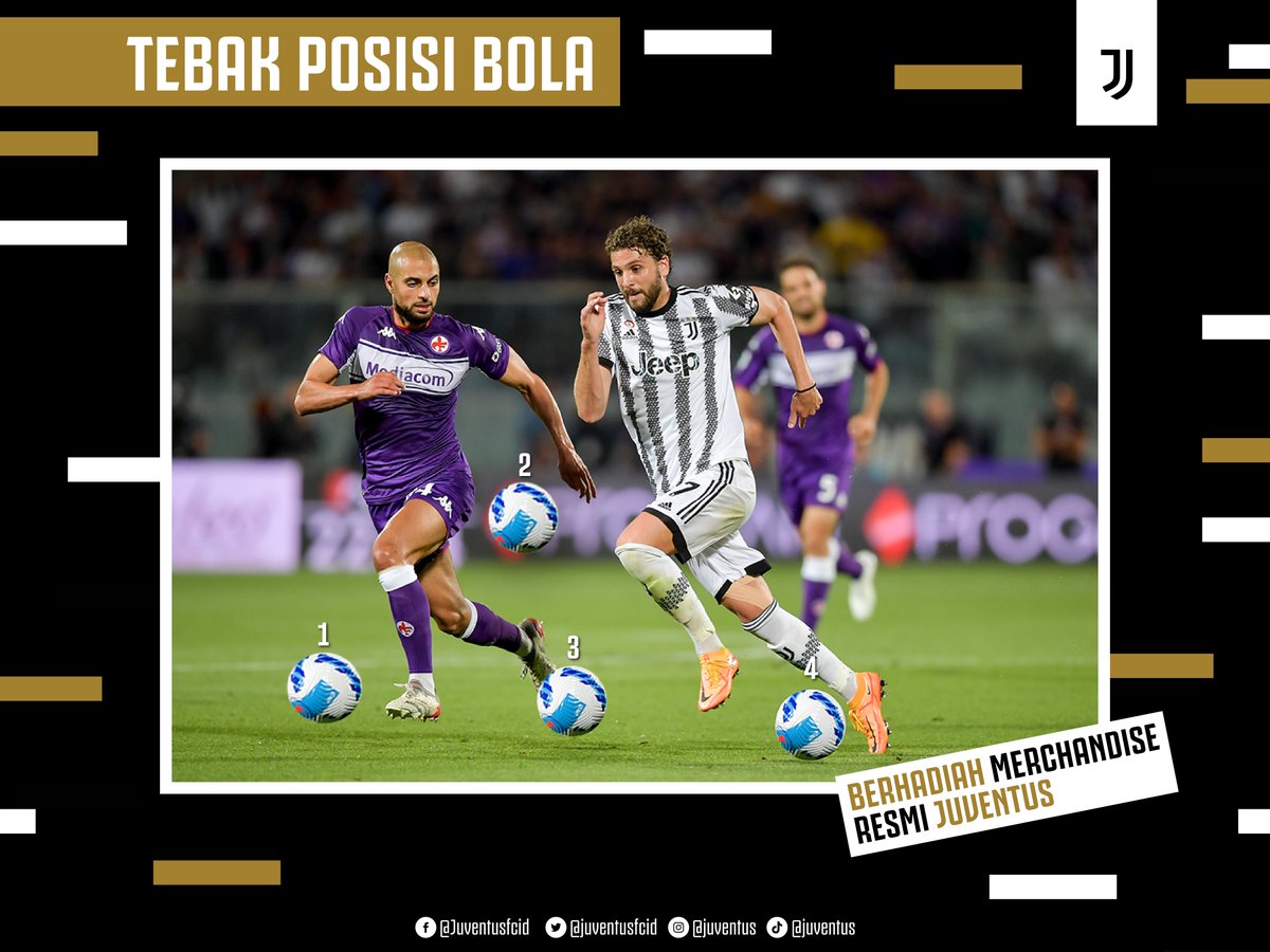 Daripada bosen nungguin musim depan, mending ikutan giveaway! 😍🚨

Caranya mudah:
* Like &amp; RT postingan ini ♥️
* Ketik tebakan kamu di kolom reply💬
* Follow <a href="/juventusfcid/">JuventusFC</a>☝️

Satu orang pemenang akan mendapatkan merchandise resmi Juventus!🎁

#TebakPosisiBola #JuveBagiHadiah