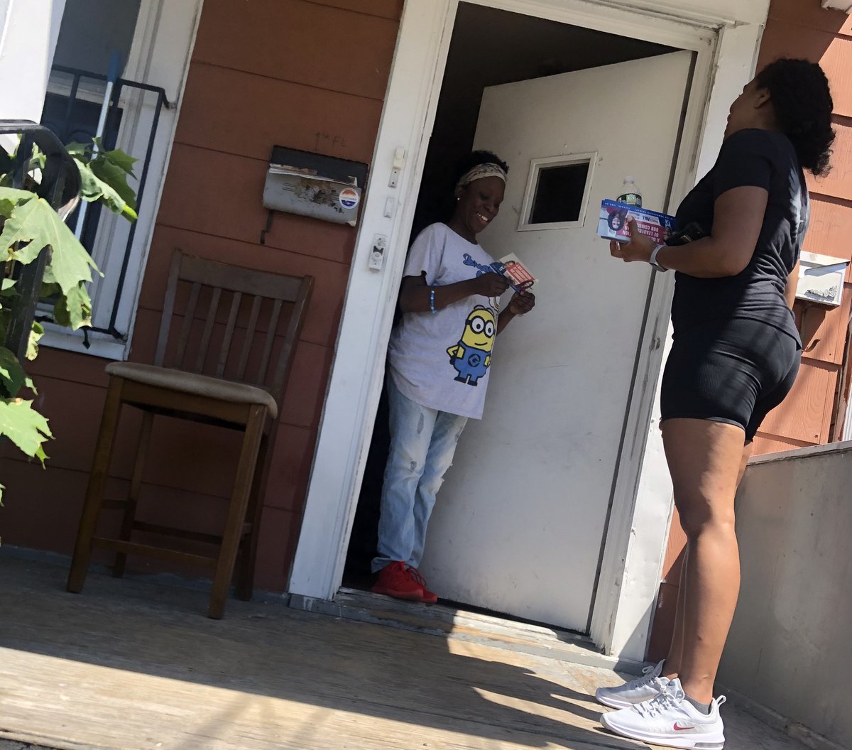 Charlesdfall's tweet photo. Earning votes one door at a time in various neighborhoods. Gun violence prevention will continue to be my priority going into the next session along with seeing the BRT become a reality. Two of many issues I will tackle. Looking forward to knocking on more doors 2mrw #FallforAll https://t.co/whhgET1UnA