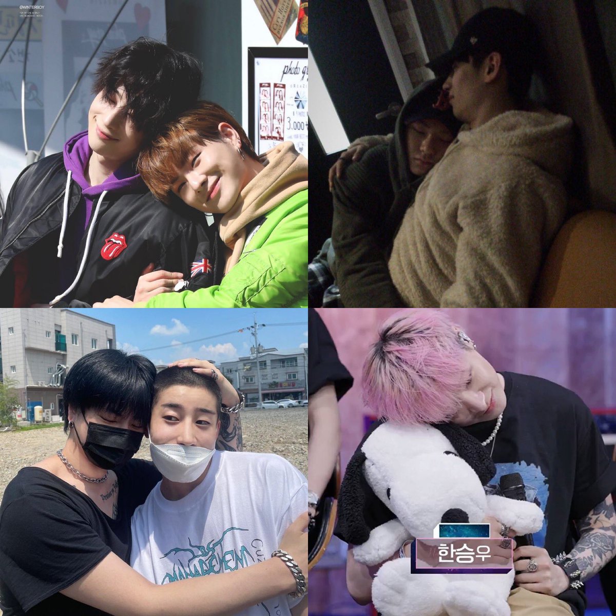 Hanse loves Seungwoo so much.