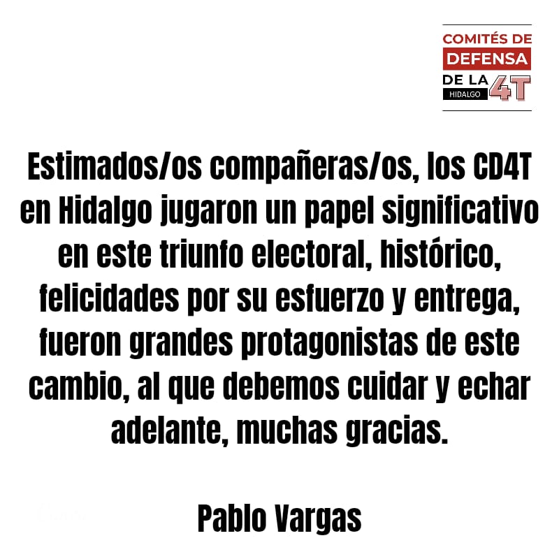 PabloVargasGon6's tweet photo. #CD4THidalgo
@juliomenchaca_ Gobernador https://t.co/7YuqA2be5c