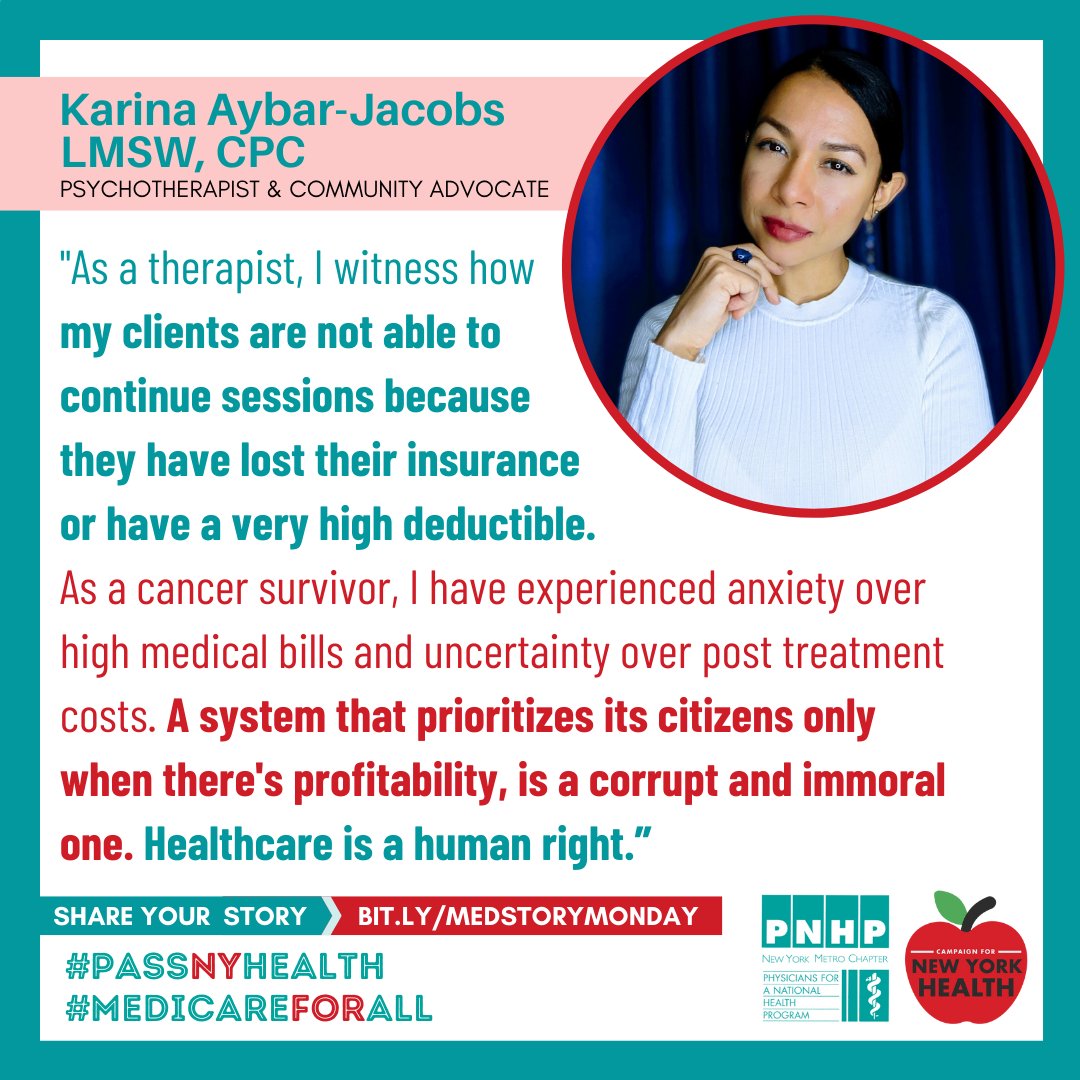 We want to provide our patients with the very best of care. We demand a single-payer healthcare system that is based on need not greed! Share YOUR #MedStoryMonday: bit.ly/MedStoryMonday #PassNYHealth #MedicareForAll