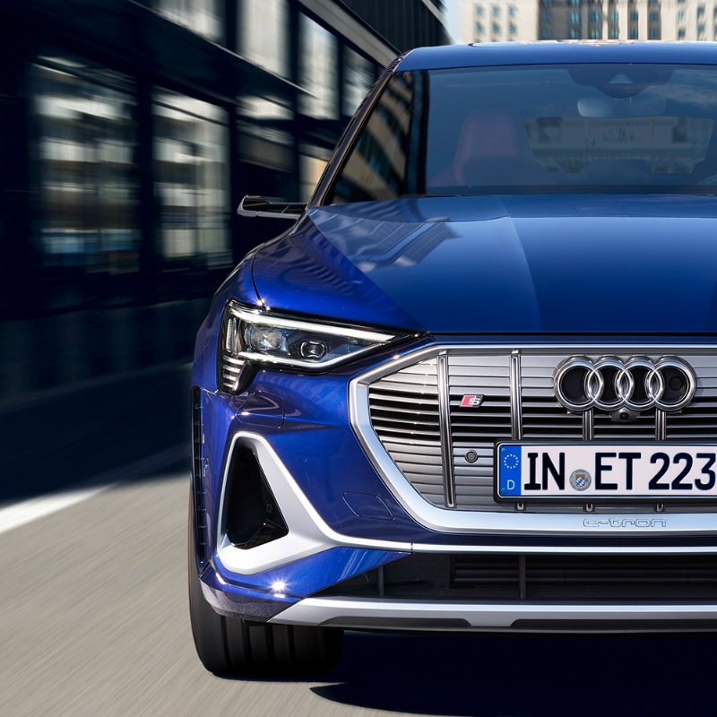 AudideMexico's tweet photo. Descubre el desempeño 100% eléctrico del nuevo Audi e-tron S Sportback. #FutureIsAnAttitude #Audi25AñosEnMéxico