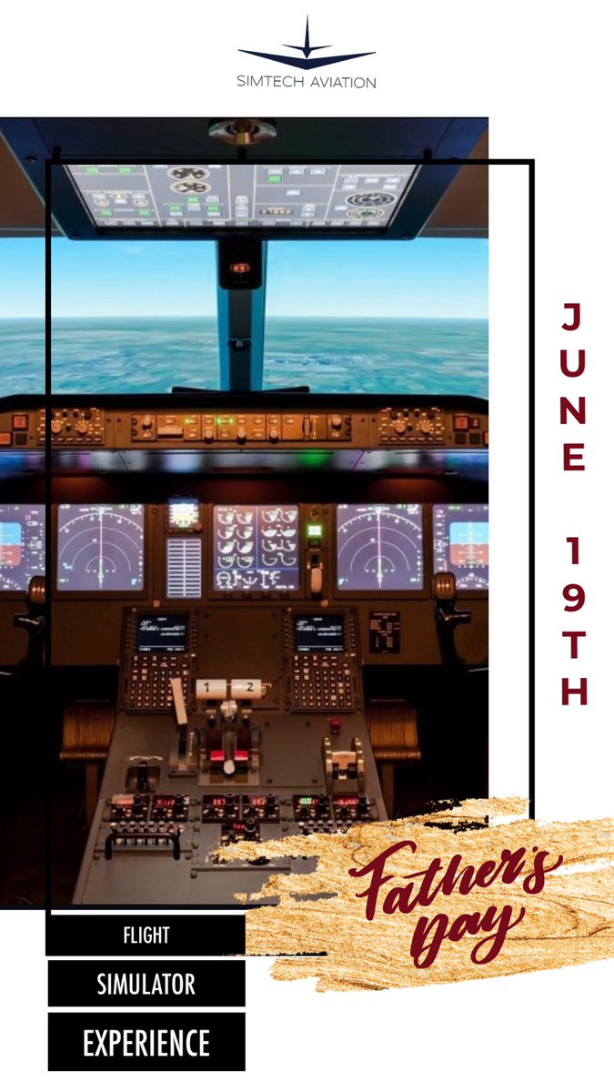 SimtechAviation's tweet image. &quot;A father is someone you look up to no matter how tall you grow.&quot;

Surprise HIM with a fun and unique gift this Father’s Day!

Make your Dad a Captain of a passenger jet with our fantastic Flight Simulator Experience Vouchers @ Simtech Aviation

 simtech.ie/for-public/