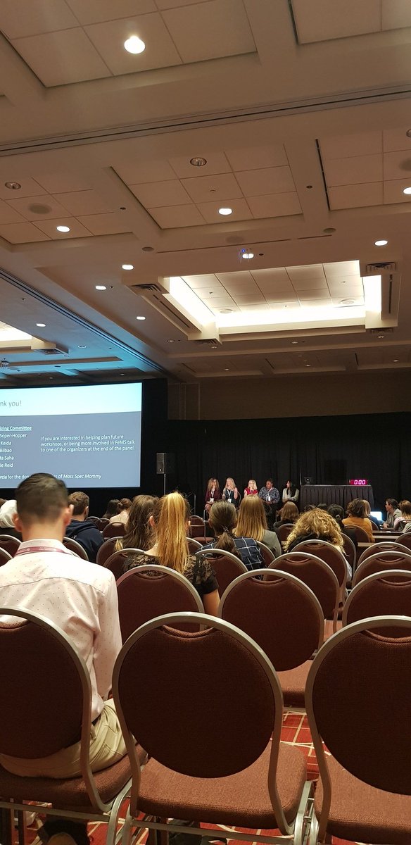 dina_sch's tweet image. Great panel organized by @FemalesInMS. Really nice hearing @BaljitKUbhi @ErinBakerNCSU @LisaMJonesLab1 @MassSpecMommy and @olgavitek share their experiences and advice. Enjoyed the conversations a lot!

#WomenInSTEM #ASMS2022