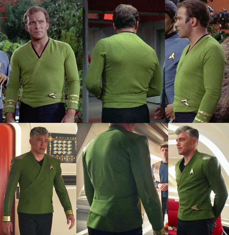 Who wore it better?  James T. Kirk or Christopher Pike!  Sound off below! #StarTrekStrangeNewWorlds