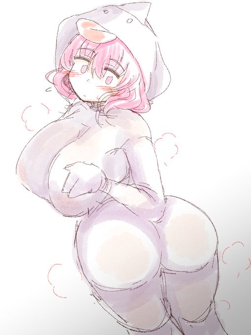 (やだ・・・透けちゃってるじゃない) 