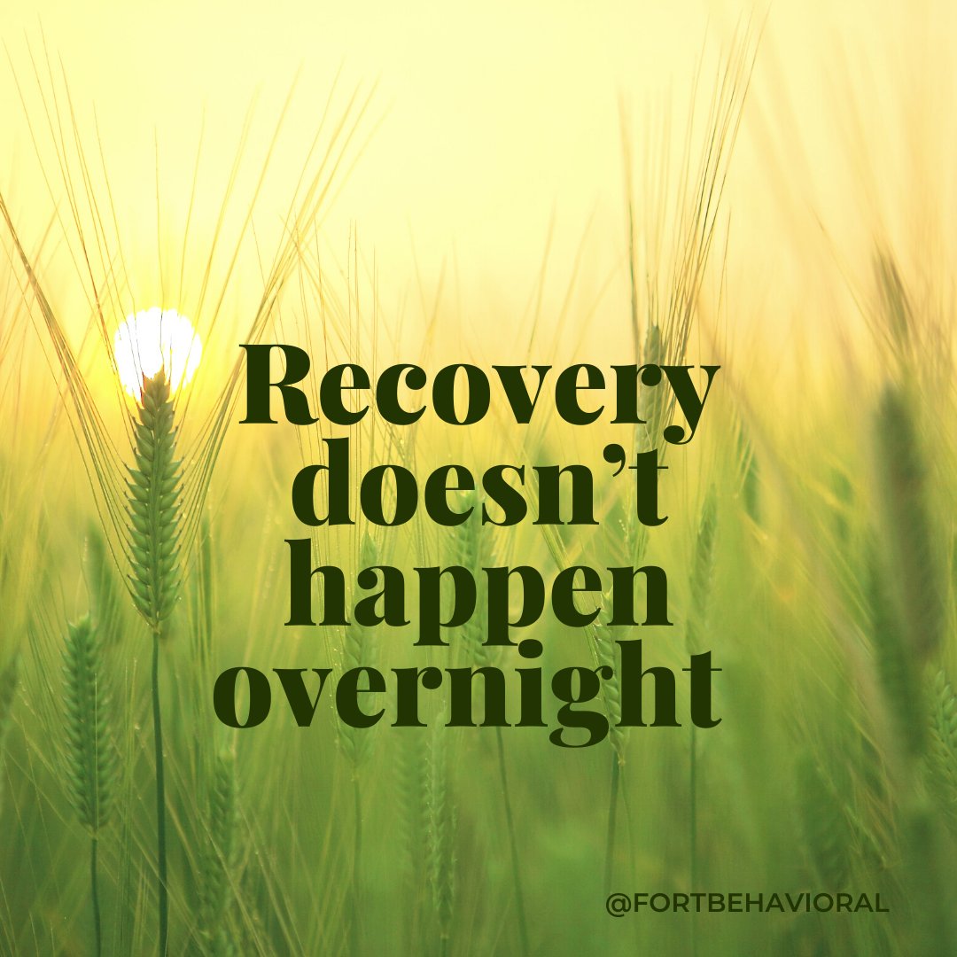 Recovery doesn't happen overnight, and we will always be in the process of changing. Each day brings new healing and the hope for more tomorrow. I will do what I can for my recovery today and maintain hope in the ongoing process of recovery.