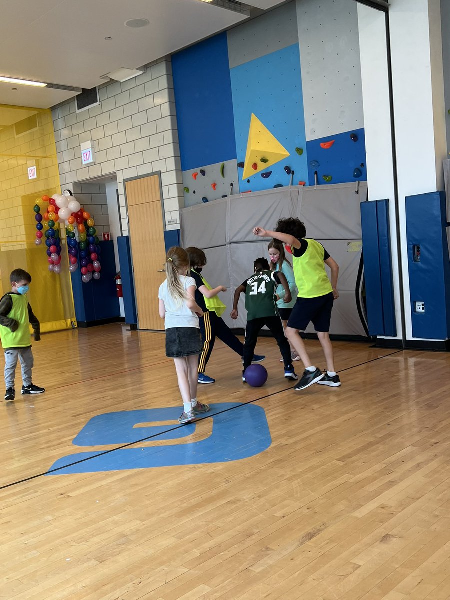 Field day fun! Although the weather didn’t cooperate, students enjoyed a variety of events to promote teamwork &amp; communication while having a blast to wrap up the school year.