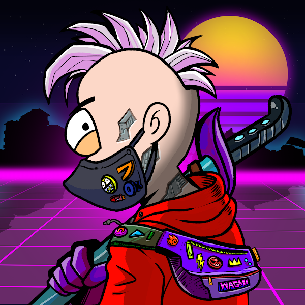 Project6604's tweet photo. @JukiverseNFT Juki from the future https://t.co/J3BiazFFtK